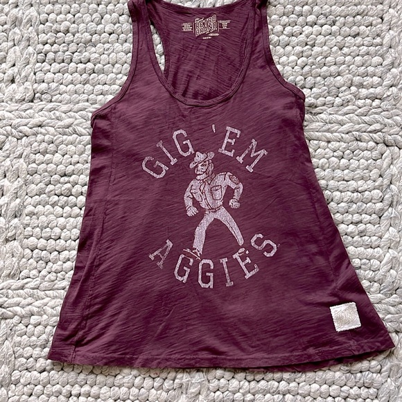 Texas A & M racerback tank by Retro Brand - Picture 7 of 8